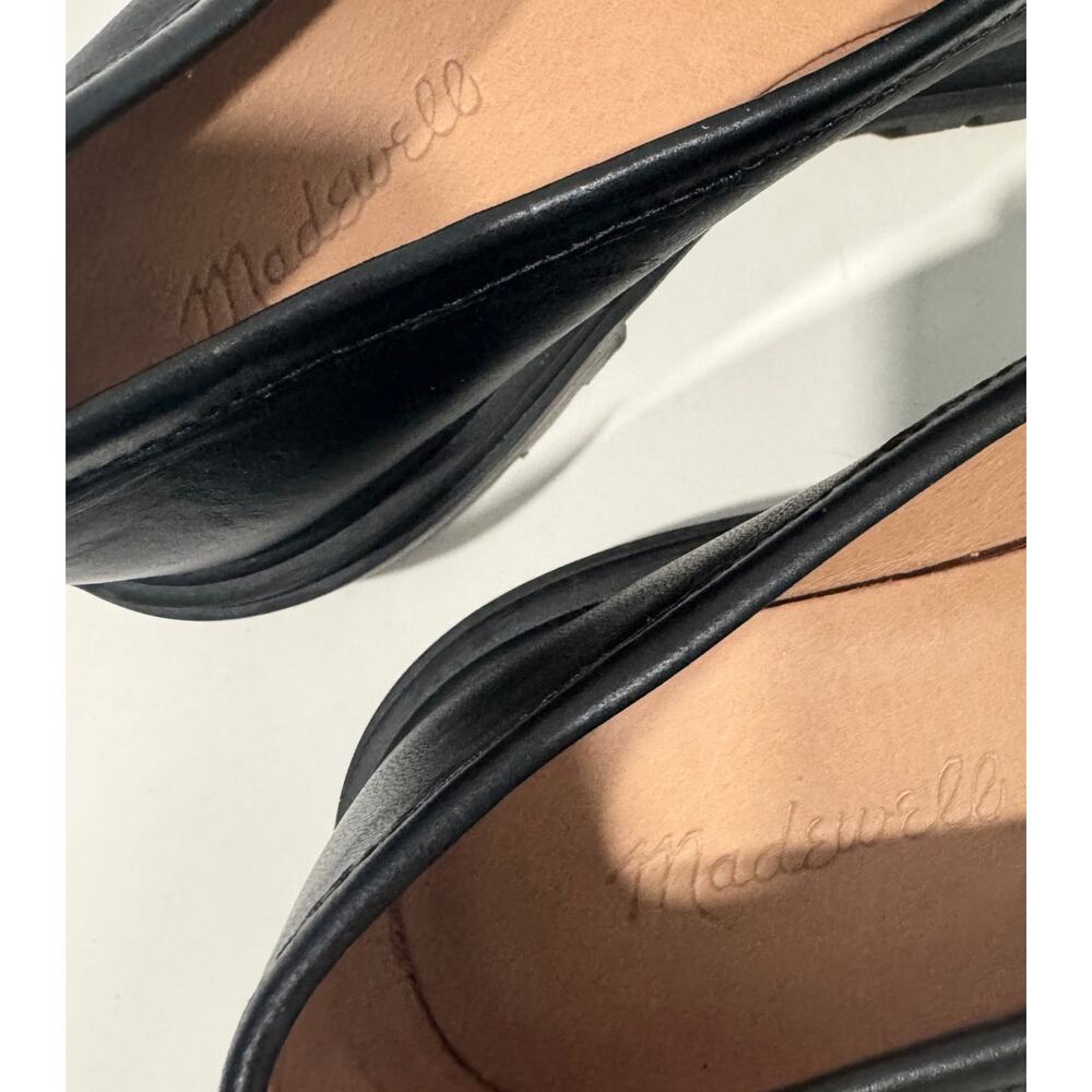 MADEWELL The Bradley Lugsole Loafer Genuine Leather Platform Size 9 (NG674) - Picture 5 of 7